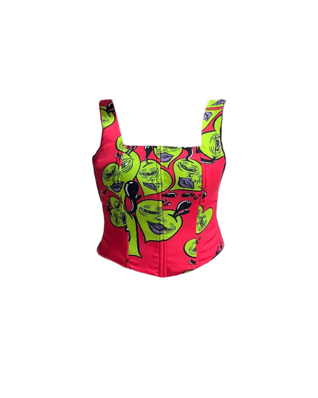 Corset estampado mujer Cosmo en crepé Bloomers Colombia